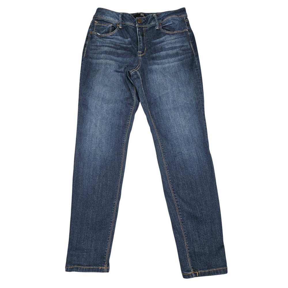 1822 Denim Adrianna Skinny Jeans Dark Wash Stretch Denim Sz 14